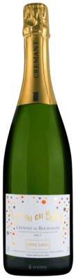 "La fun en bulle"  AOP Crémant de Bourgogne Brut Anne Gros ( Chardonnay-Pinot Noir)