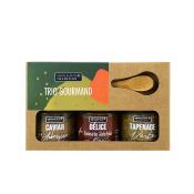 19€ Trio Gourmand Trio de tartinables Savor & Sens