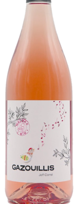 «  Gazouillis «  rosé Vin de France bio Jeff Carrel 100% Malbec