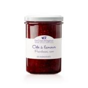 Ode à l'Amour Confiture de framboises à la rose La Cour d'Orgères bocal 240gr