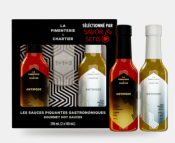 24.95€ Coffret Antipode 2 sauces piquantes Savor Créations et La Pimenterie