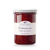 " Embrasse-moi" confiture framboise litchi La Cour d'Orgères bocal 240gr