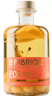 Rhum arrangé HSE Mangue, Abricot et fleur de thym 70cl